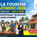 Kerala Tourism Recruitment 2026 Notification